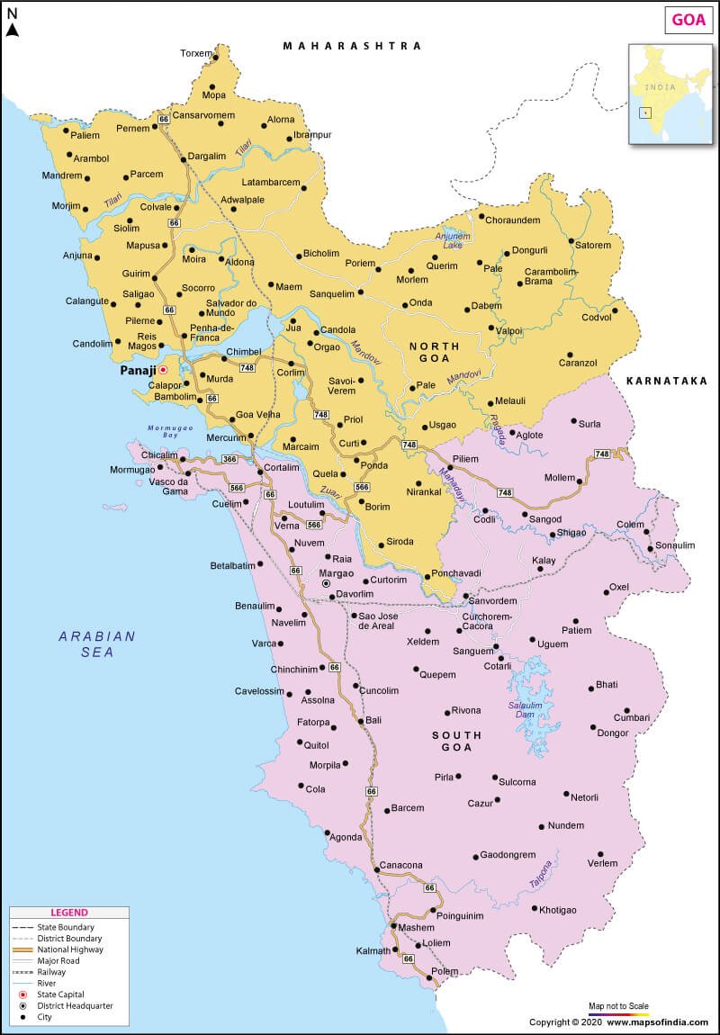 Goa Map