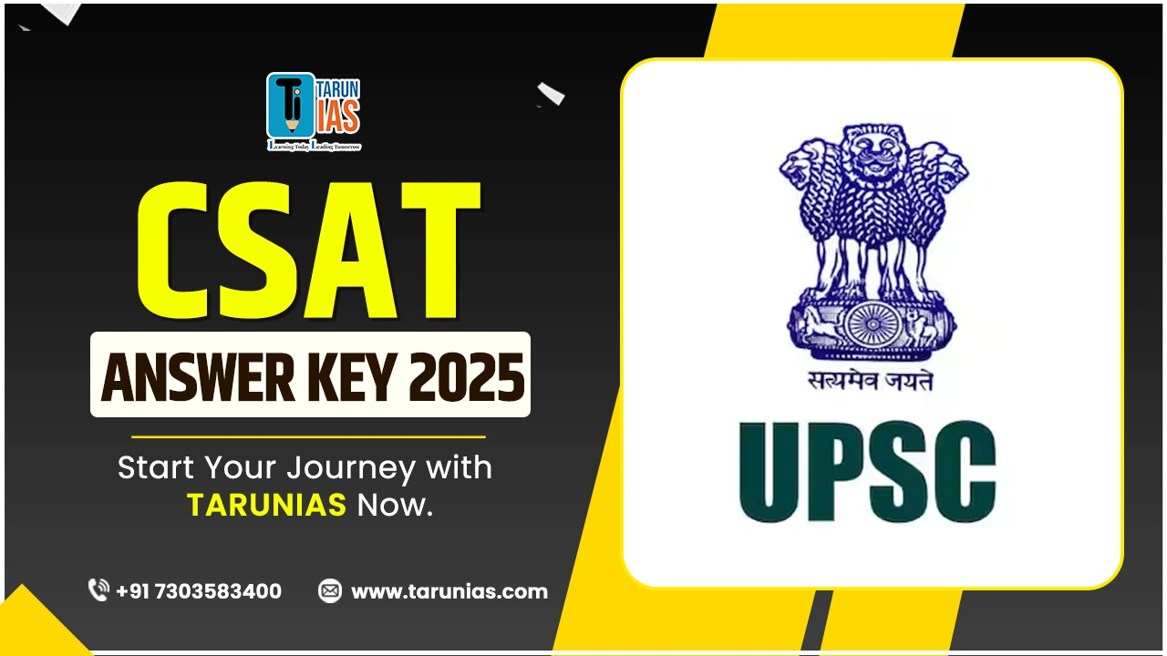 Read more about the article UPSC CSAT Answer Key 2025 Out – Download Unofficial PDF, Year-Wise PDF (2020–2025)