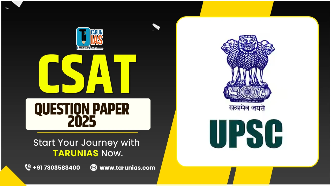 Read more about the article UPSC CSAT Question Paper 2025 PDF Released: Download Answer Key PDFs