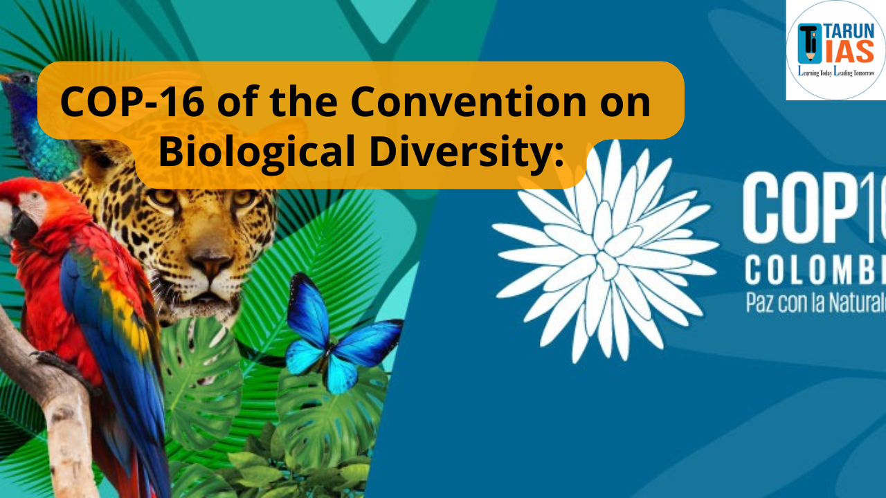 Read more about the article COP-16 of the Convention on Biological Diversity: Key Outcomes, Challenges & Future Roadmap