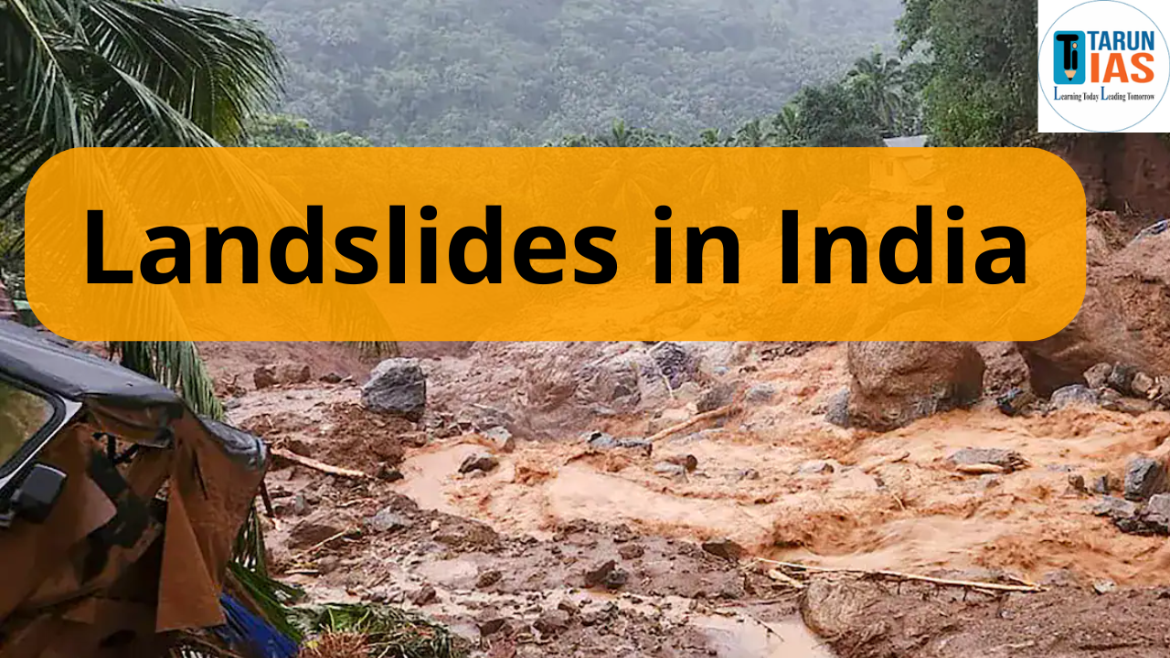 Landslides in India