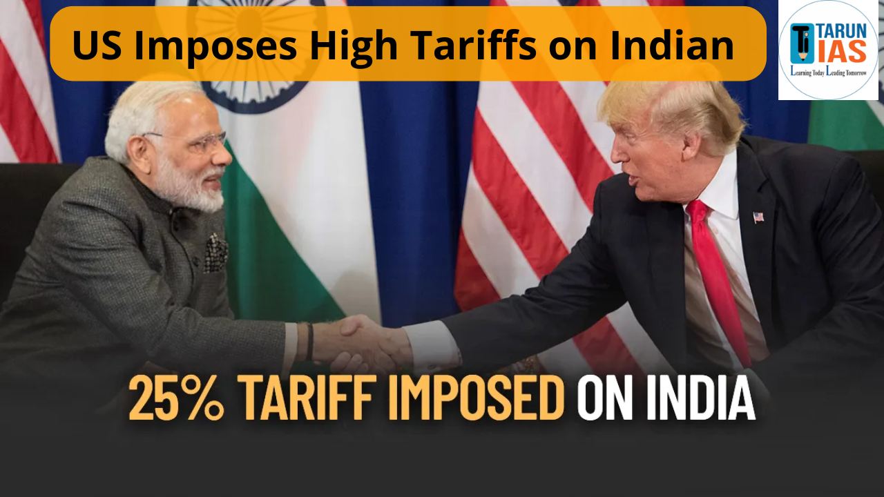 Read more about the article US Imposes High Tariffs on Indian Imports 2025: Impact, Sectors & Way Forward