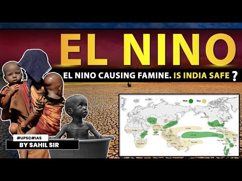 What is El Nino effect? | How they impact Indian Monsoon? | UPSC IAS | #upsc #upscexam #elnino