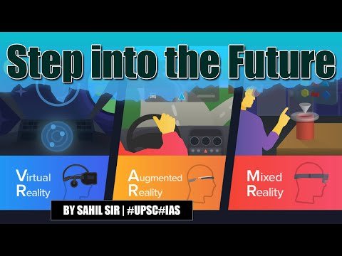 Virtual Reality vs. Augmented Reality vs. Mixed Reality | News Makers: UPSC 2024-25
