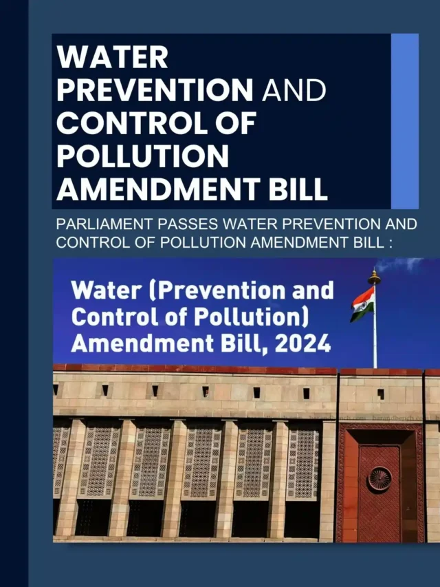 Environmental Quality Amendment Bill 2024 In India Evita