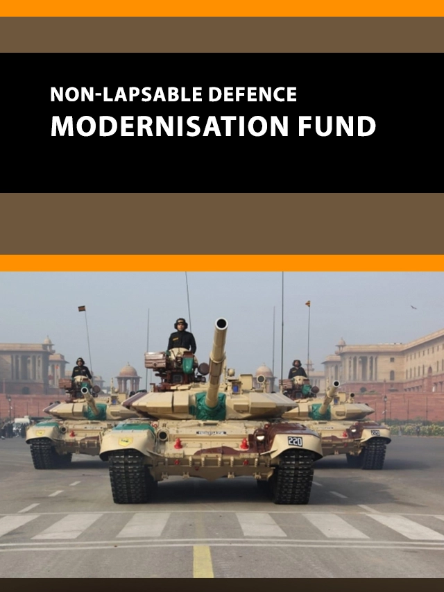 Non-lapsable Defence Modernisation Fund poster