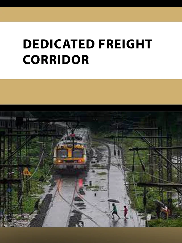 Dedicated Freight Corridor poster