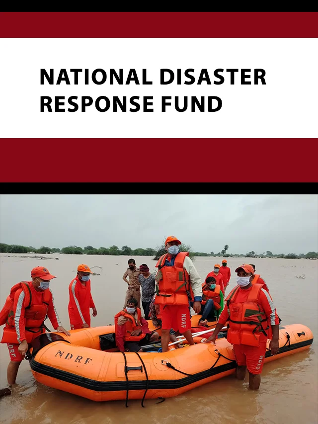 National Disaster Response Fund poster