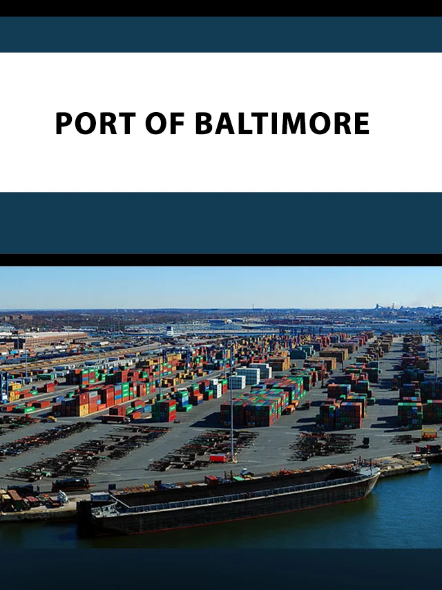 Port of Baltimore poster