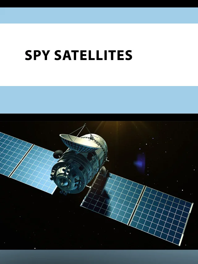 Spy Satellites poster