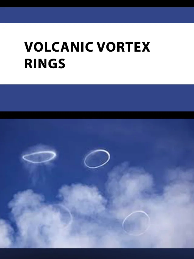 Volcanic Vortex Rings poster