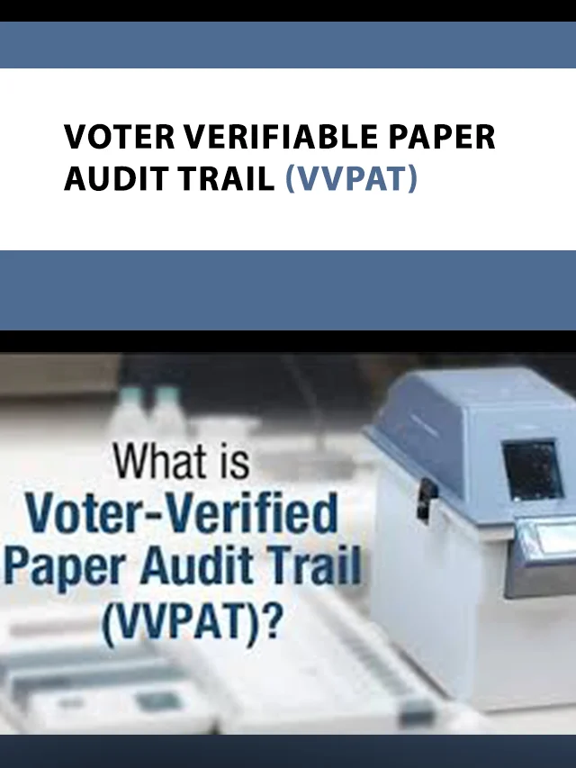 Voter Verifiable Paper Audit Trail (VVPAT) poster