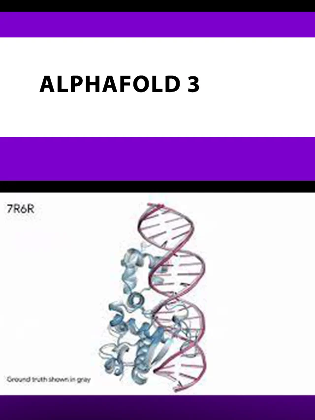 AlphaFold 3 poster