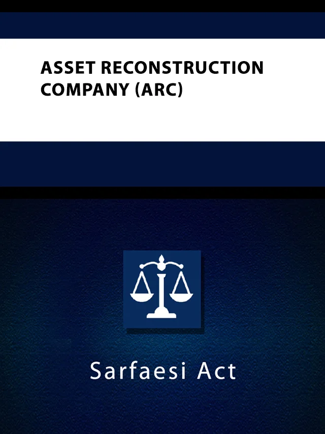 Asset Reconstruction Company (ARC) poster