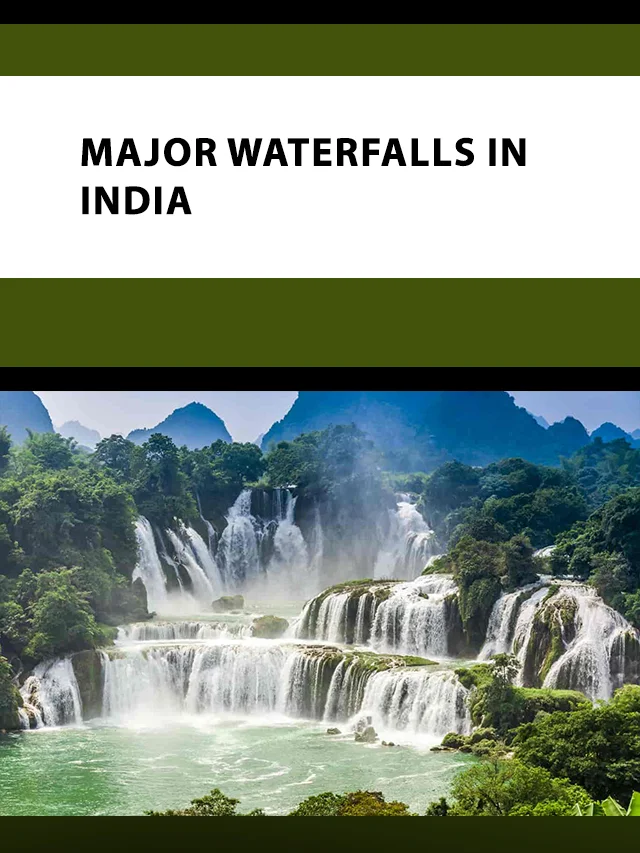 Major Waterfalls in India poster