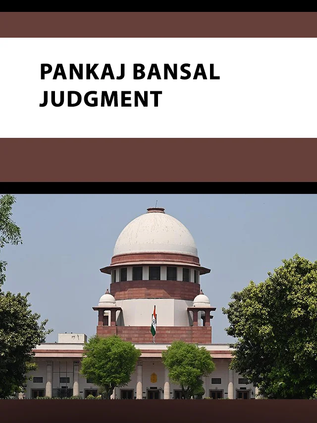 Pankaj Bansal Judgment poster