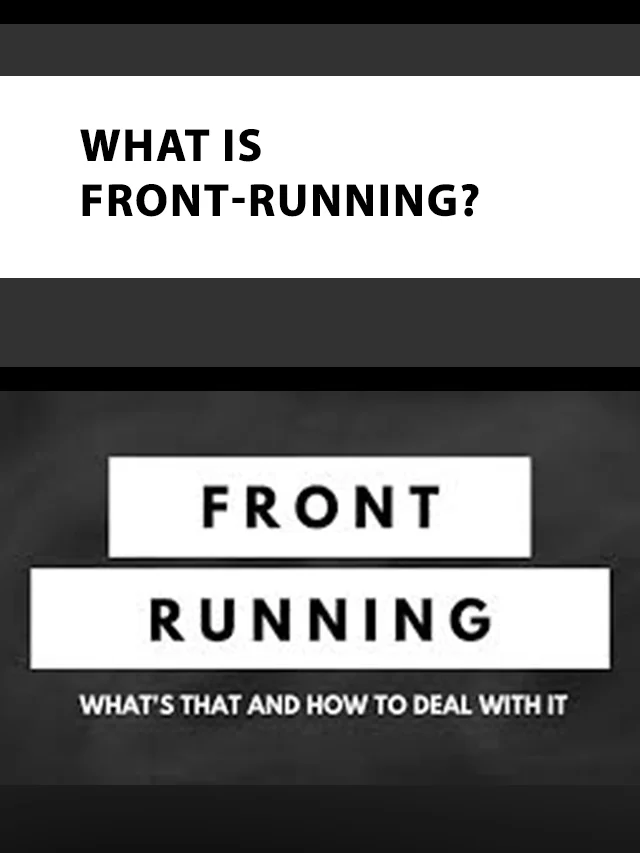 What is Front-running poster
