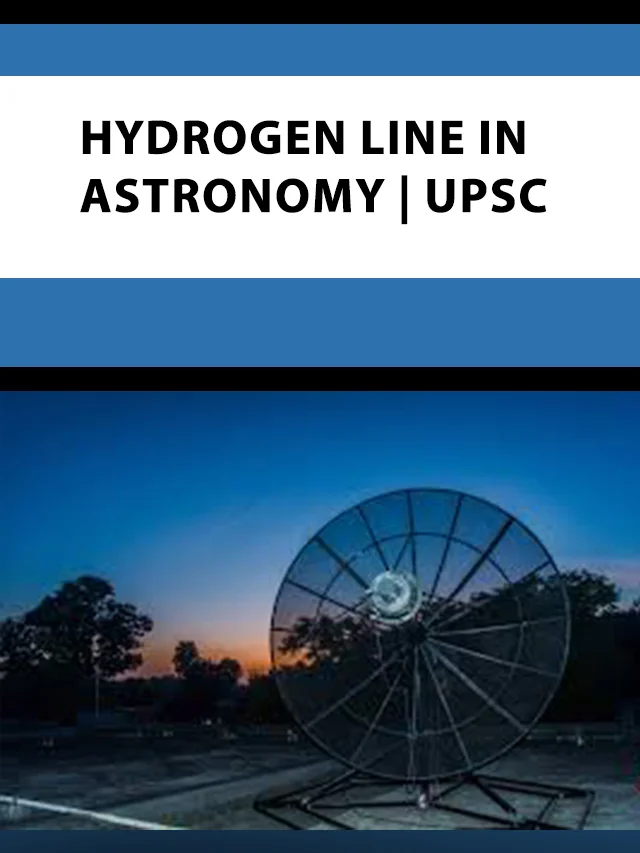 Hydrogen Line in Astronomy poster