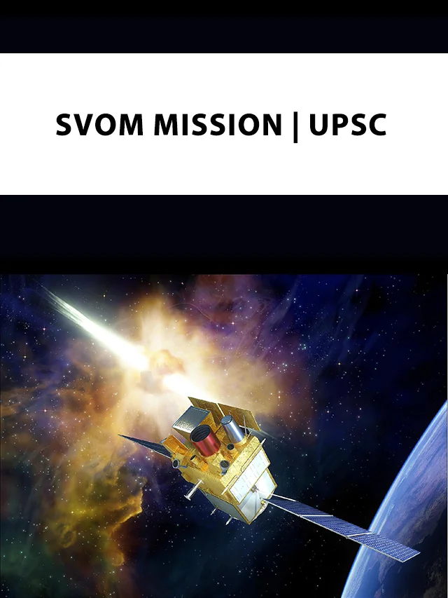 SVOM Mission poster