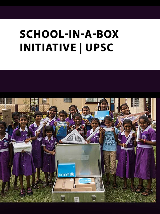 School-in-a-Box Initiative poster