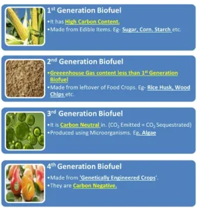 Generation of Biofuels